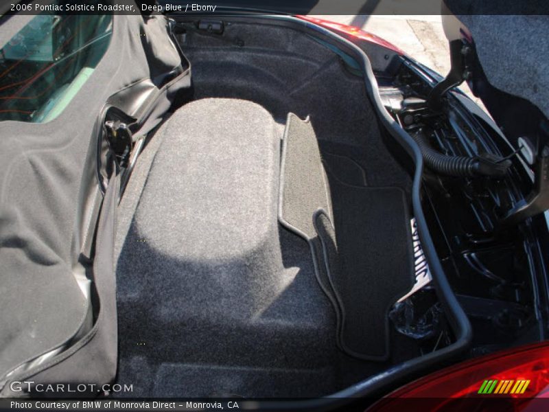 Deep Blue / Ebony 2006 Pontiac Solstice Roadster