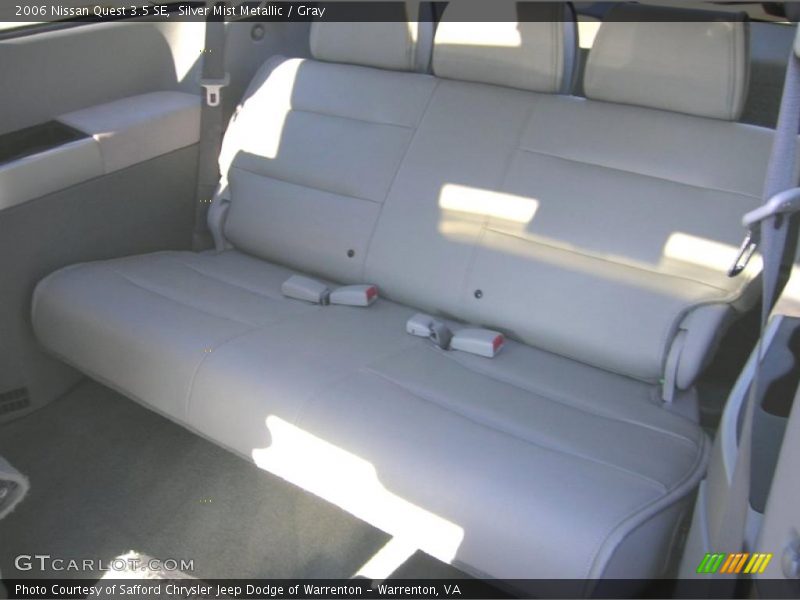 Silver Mist Metallic / Gray 2006 Nissan Quest 3.5 SE