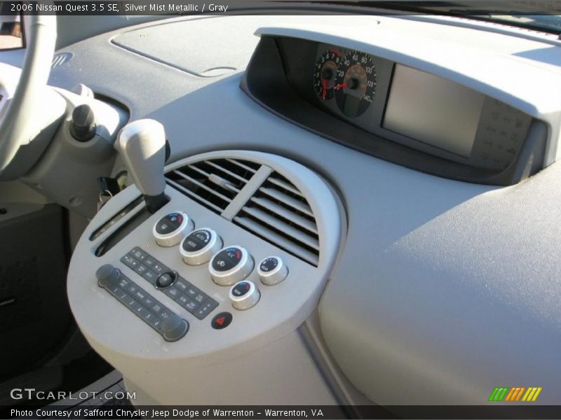 Silver Mist Metallic / Gray 2006 Nissan Quest 3.5 SE