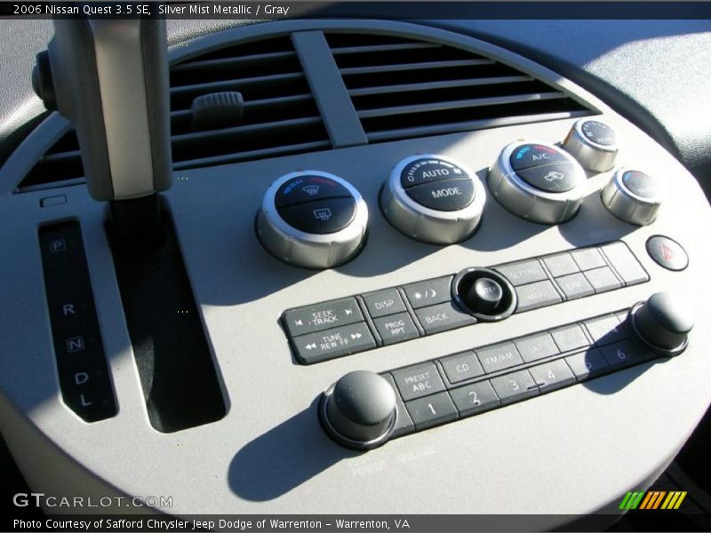 Silver Mist Metallic / Gray 2006 Nissan Quest 3.5 SE