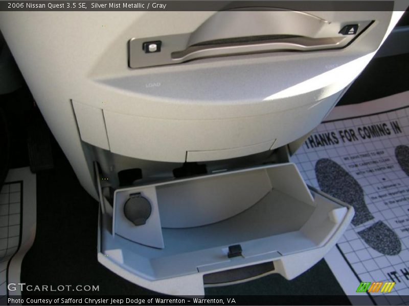 Silver Mist Metallic / Gray 2006 Nissan Quest 3.5 SE