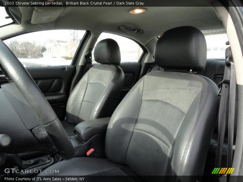  2003 Sebring LXi Sedan Dark Slate Gray Interior