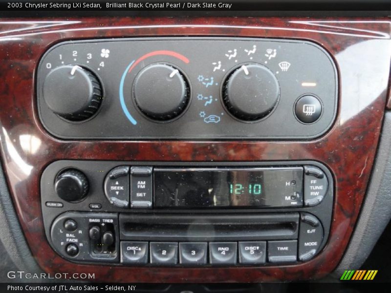 Controls of 2003 Sebring LXi Sedan