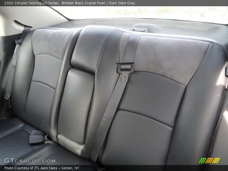 Brilliant Black Crystal Pearl / Dark Slate Gray 2003 Chrysler Sebring LXi Sedan