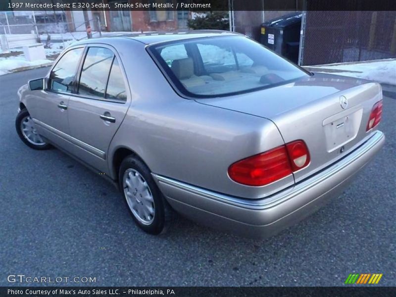 Smoke Silver Metallic / Parchment 1997 Mercedes-Benz E 320 Sedan