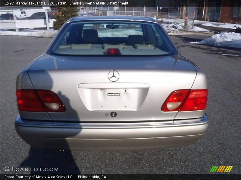 Smoke Silver Metallic / Parchment 1997 Mercedes-Benz E 320 Sedan