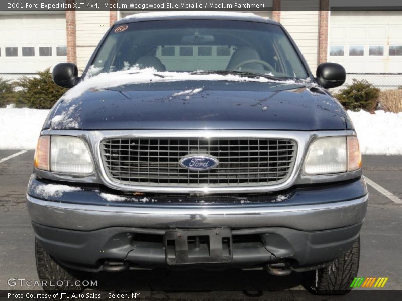 Medium Wedgewood Blue Metallic / Medium Parchment 2001 Ford Expedition XLT 4x4