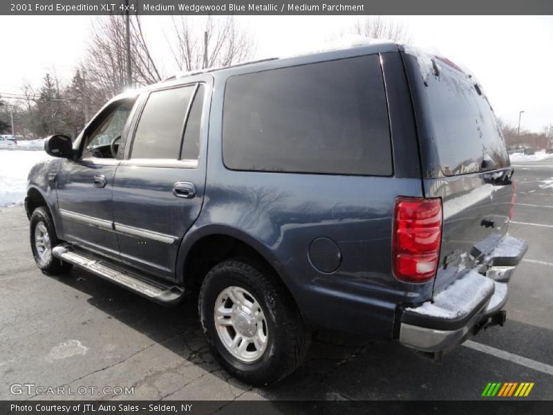 Medium Wedgewood Blue Metallic / Medium Parchment 2001 Ford Expedition XLT 4x4