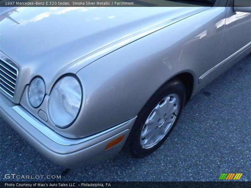 Smoke Silver Metallic / Parchment 1997 Mercedes-Benz E 320 Sedan