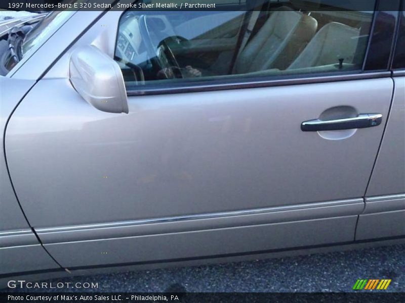 Smoke Silver Metallic / Parchment 1997 Mercedes-Benz E 320 Sedan