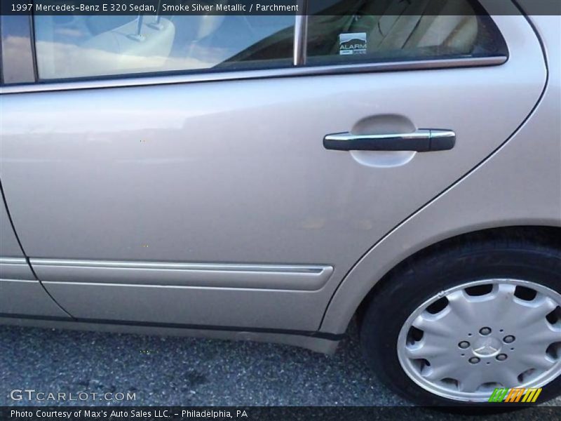 Smoke Silver Metallic / Parchment 1997 Mercedes-Benz E 320 Sedan