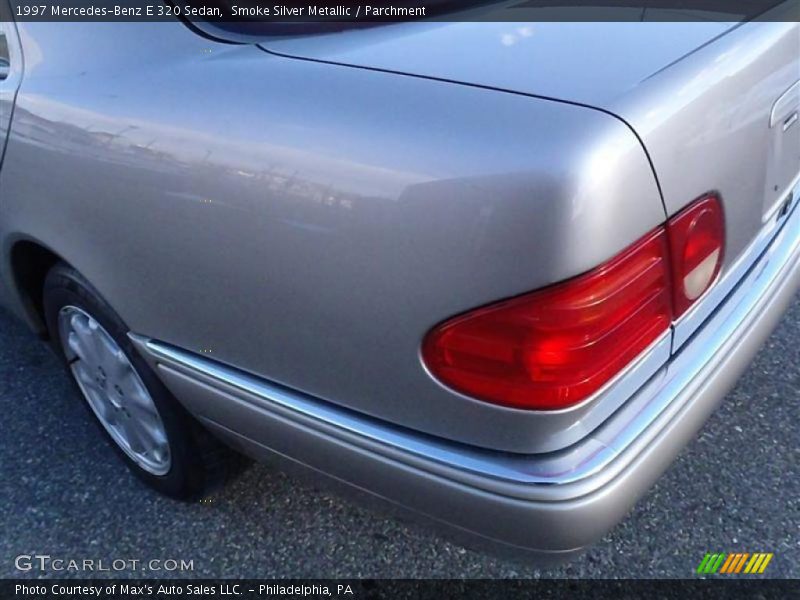 Smoke Silver Metallic / Parchment 1997 Mercedes-Benz E 320 Sedan