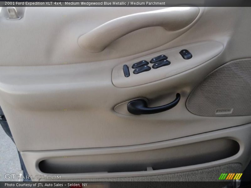 Medium Wedgewood Blue Metallic / Medium Parchment 2001 Ford Expedition XLT 4x4