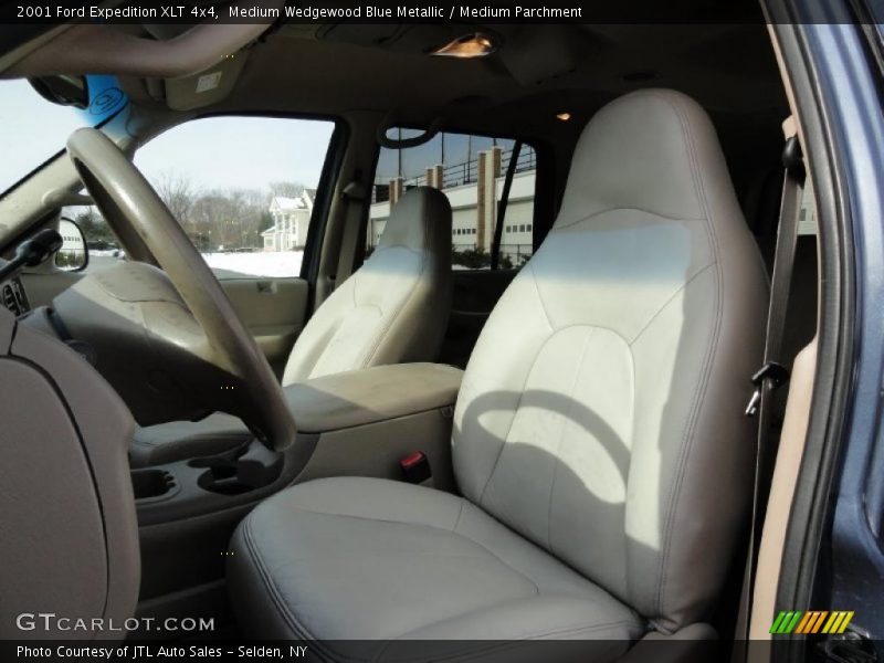 Medium Wedgewood Blue Metallic / Medium Parchment 2001 Ford Expedition XLT 4x4
