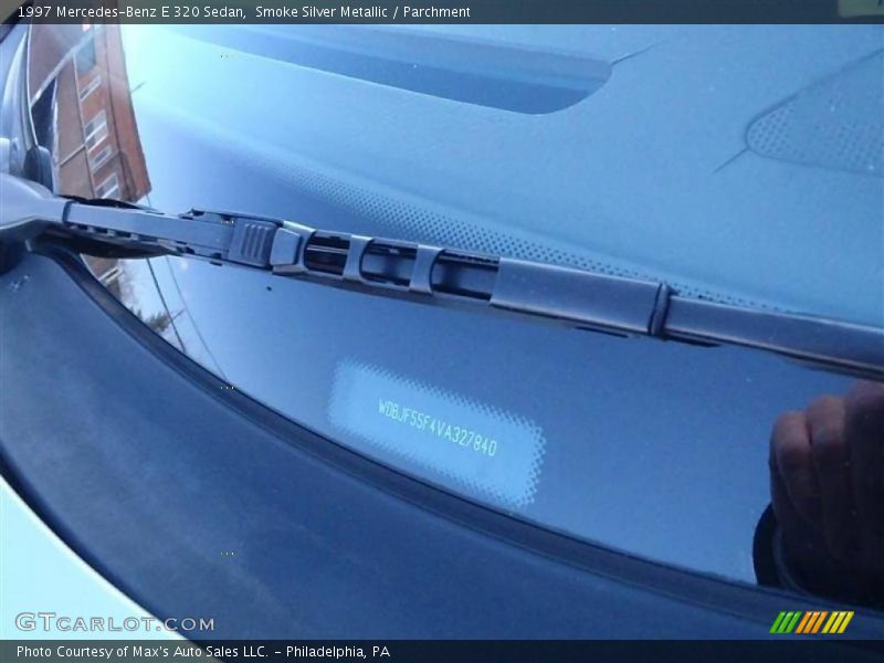 Smoke Silver Metallic / Parchment 1997 Mercedes-Benz E 320 Sedan