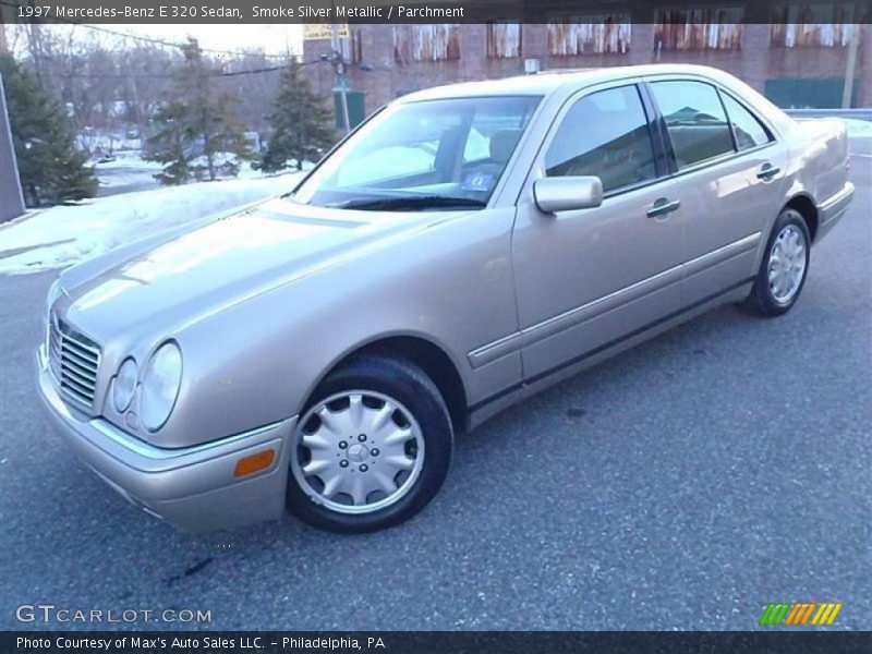 Smoke Silver Metallic / Parchment 1997 Mercedes-Benz E 320 Sedan