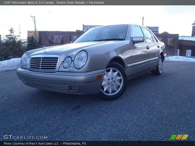 Smoke Silver Metallic / Parchment 1997 Mercedes-Benz E 320 Sedan