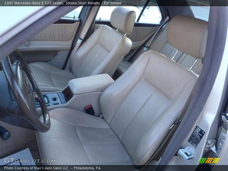 Smoke Silver Metallic / Parchment 1997 Mercedes-Benz E 320 Sedan