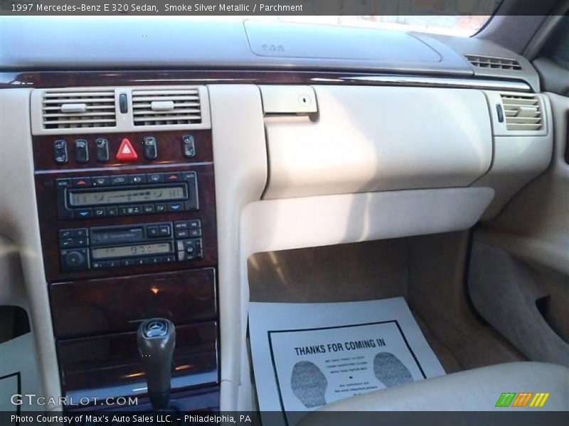 Smoke Silver Metallic / Parchment 1997 Mercedes-Benz E 320 Sedan