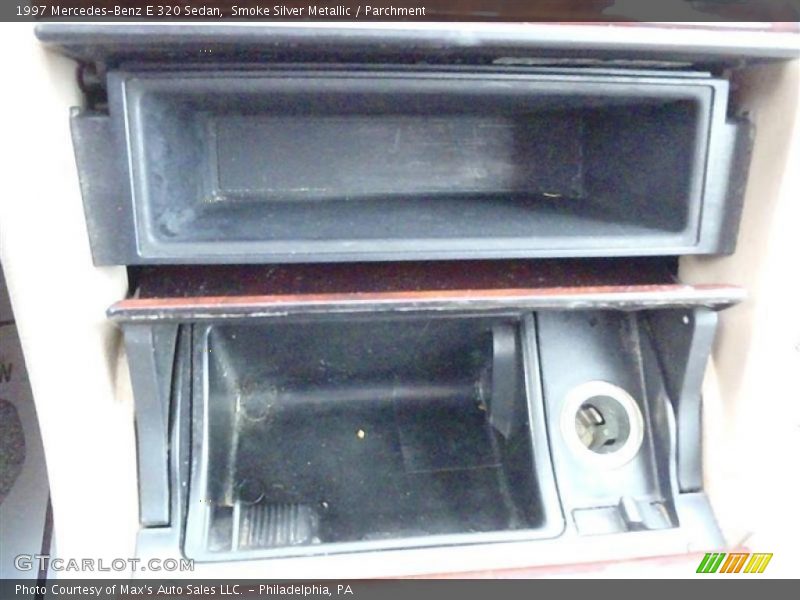Smoke Silver Metallic / Parchment 1997 Mercedes-Benz E 320 Sedan