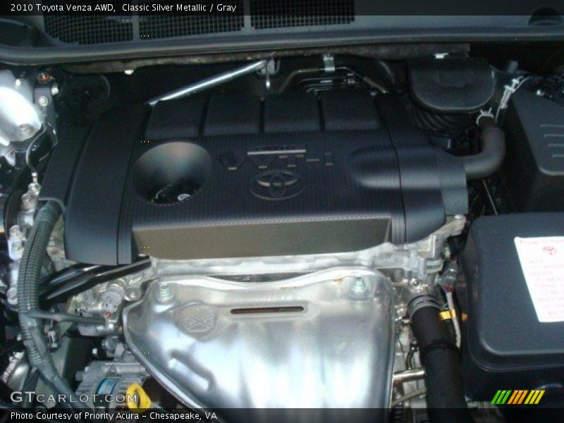 Classic Silver Metallic / Gray 2010 Toyota Venza AWD