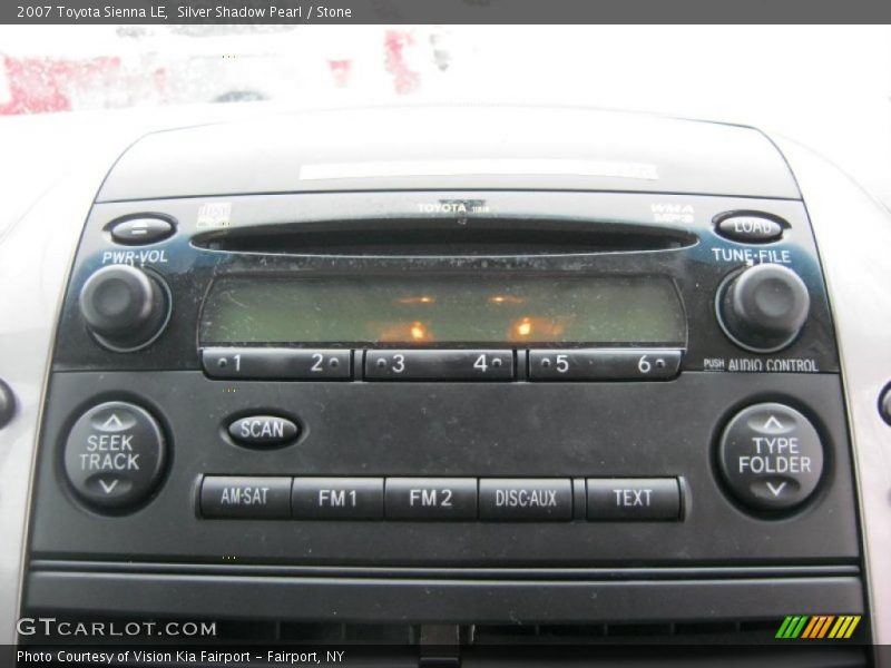 Silver Shadow Pearl / Stone 2007 Toyota Sienna LE