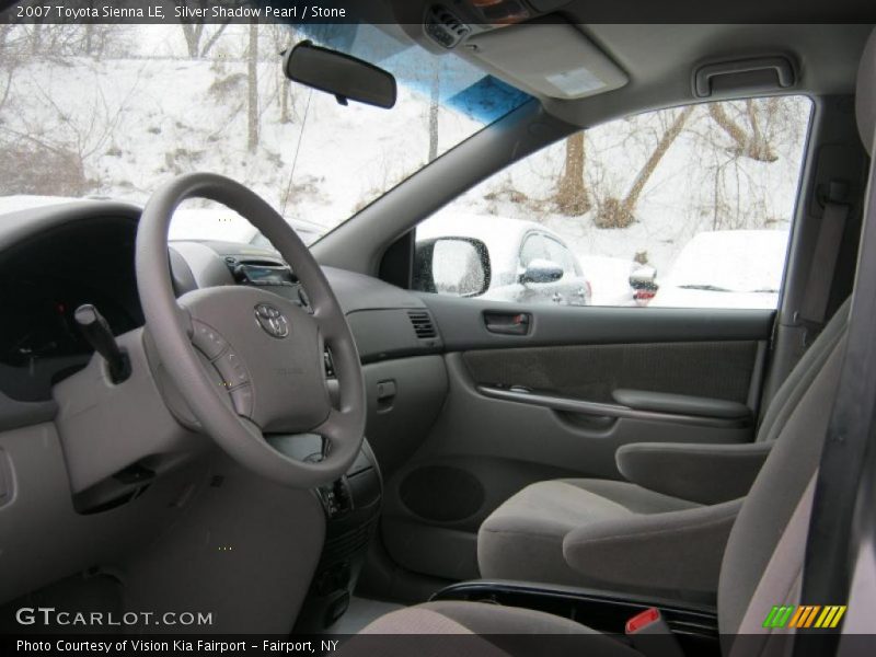 Silver Shadow Pearl / Stone 2007 Toyota Sienna LE