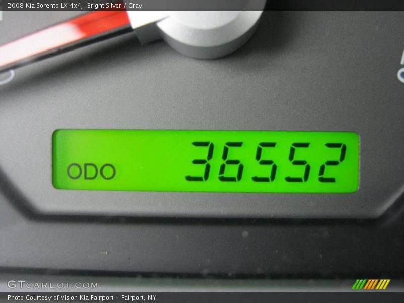 Bright Silver / Gray 2008 Kia Sorento LX 4x4