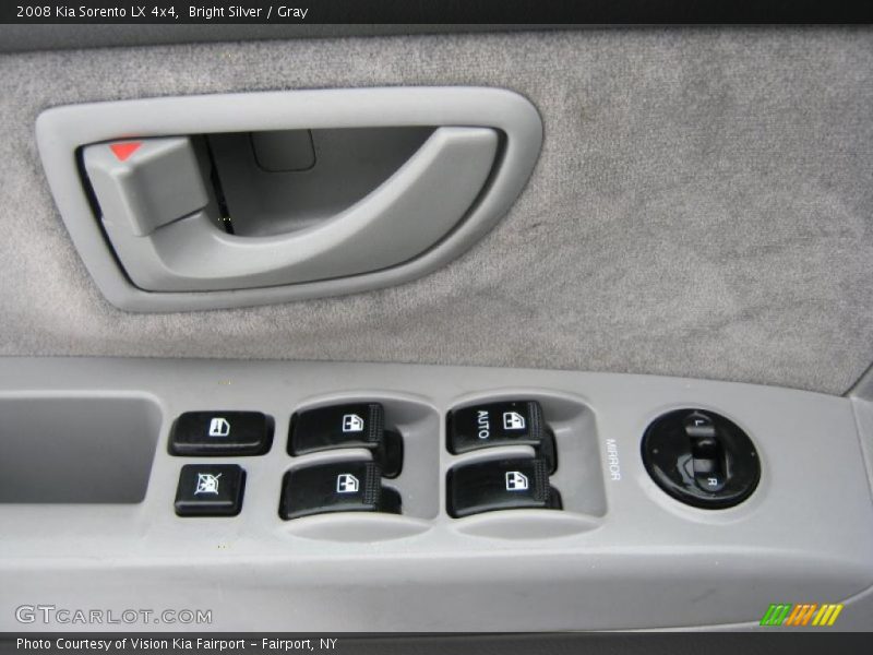 Bright Silver / Gray 2008 Kia Sorento LX 4x4