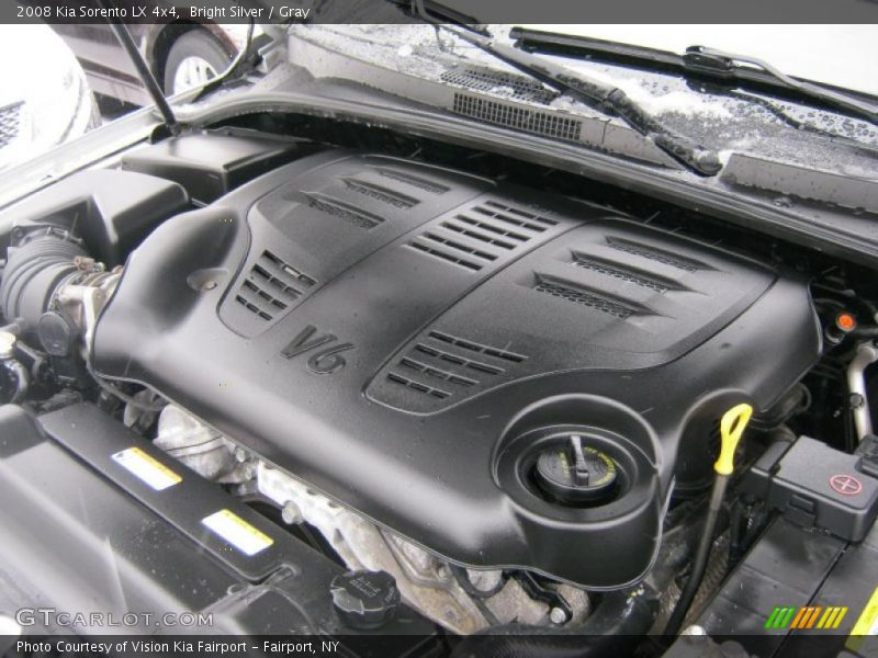 Bright Silver / Gray 2008 Kia Sorento LX 4x4