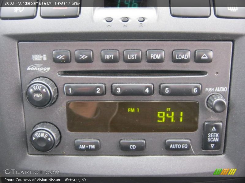 Pewter / Gray 2003 Hyundai Santa Fe LX