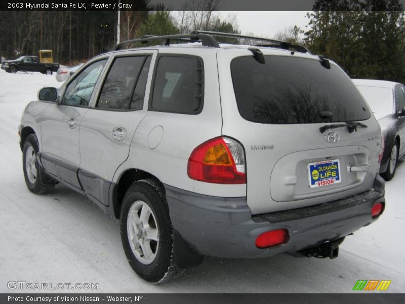 Pewter / Gray 2003 Hyundai Santa Fe LX