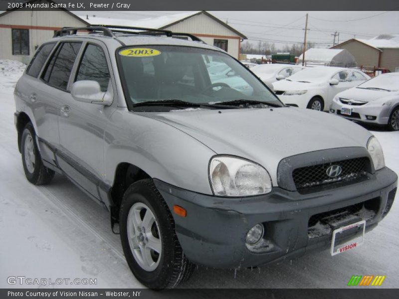 Pewter / Gray 2003 Hyundai Santa Fe LX