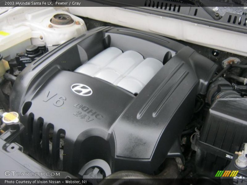  2003 Santa Fe LX Engine - 2.7 Liter DOHC 24-Valve V6