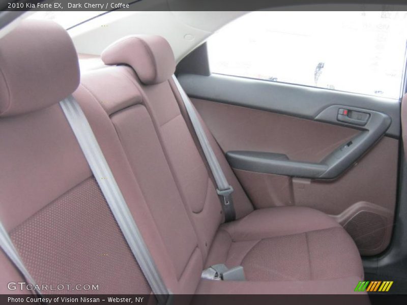 Dark Cherry / Coffee 2010 Kia Forte EX