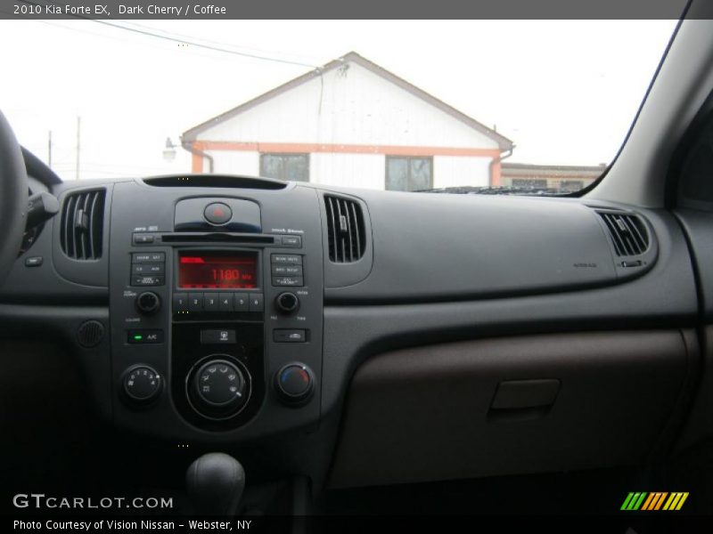Dark Cherry / Coffee 2010 Kia Forte EX