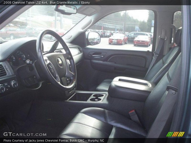 Blue Granite Metallic / Ebony 2008 Chevrolet Tahoe LTZ 4x4