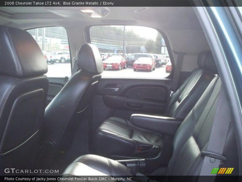 Blue Granite Metallic / Ebony 2008 Chevrolet Tahoe LTZ 4x4