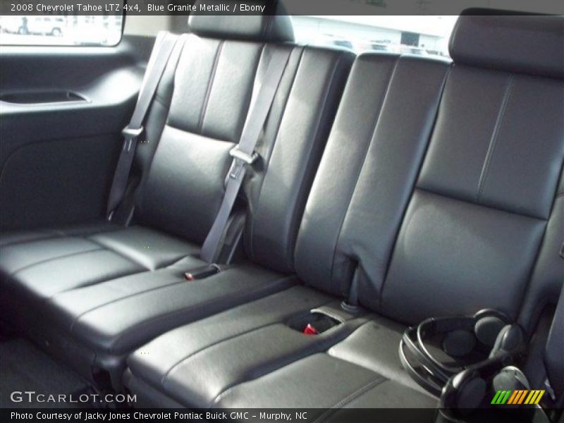 Blue Granite Metallic / Ebony 2008 Chevrolet Tahoe LTZ 4x4