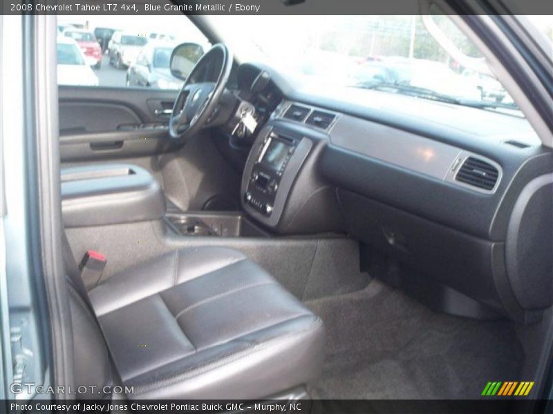 Blue Granite Metallic / Ebony 2008 Chevrolet Tahoe LTZ 4x4