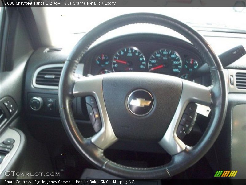 Blue Granite Metallic / Ebony 2008 Chevrolet Tahoe LTZ 4x4