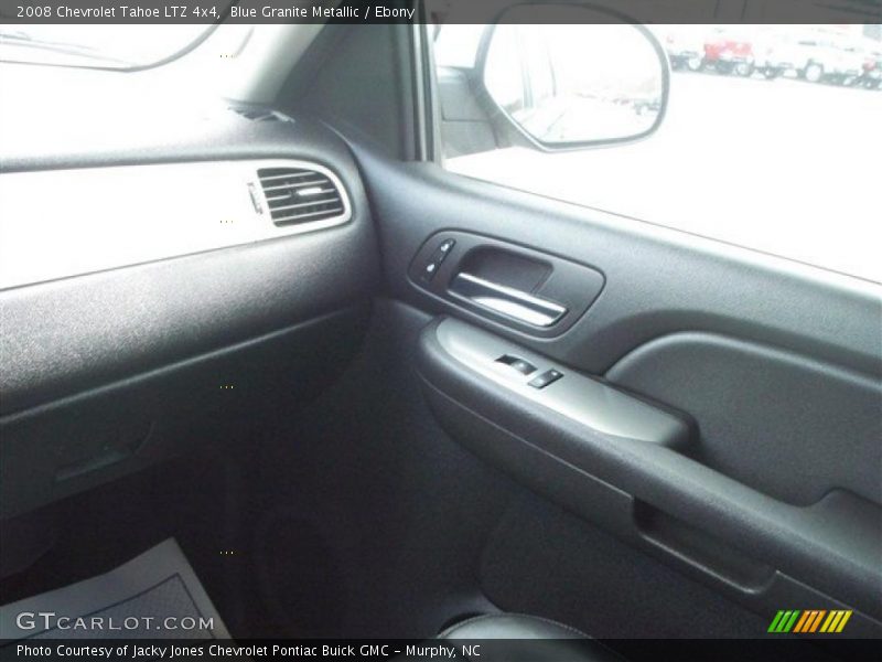 Blue Granite Metallic / Ebony 2008 Chevrolet Tahoe LTZ 4x4