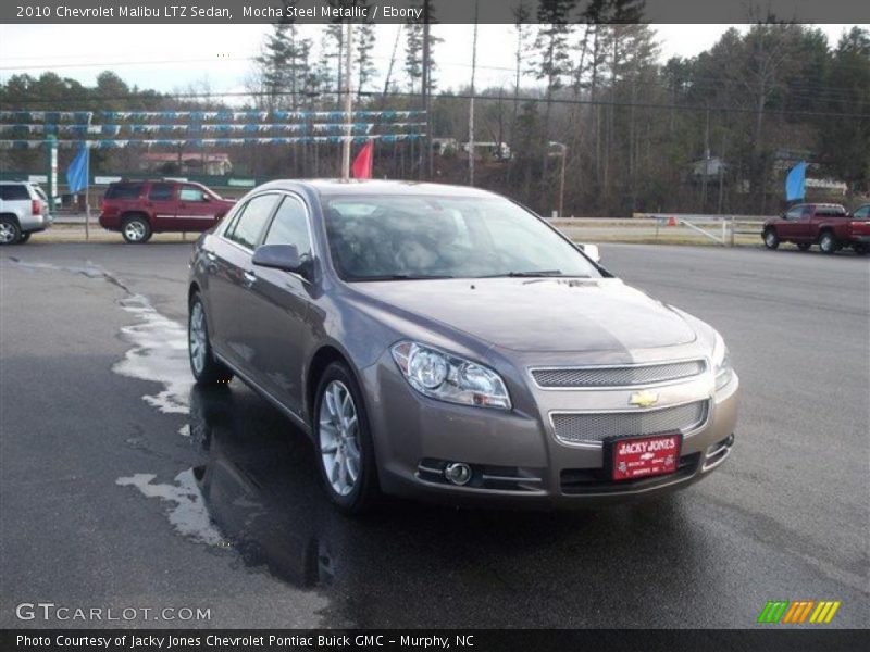 Mocha Steel Metallic / Ebony 2010 Chevrolet Malibu LTZ Sedan