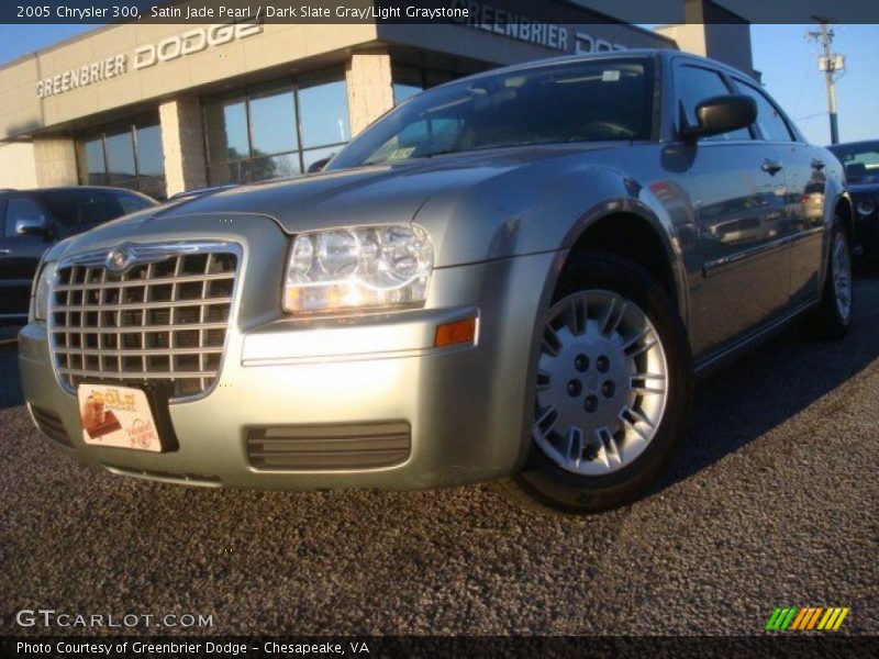 Satin Jade Pearl / Dark Slate Gray/Light Graystone 2005 Chrysler 300