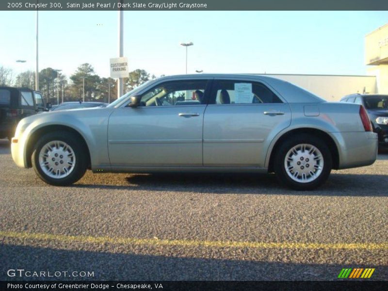 Satin Jade Pearl / Dark Slate Gray/Light Graystone 2005 Chrysler 300
