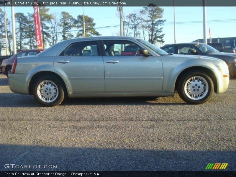 Satin Jade Pearl / Dark Slate Gray/Light Graystone 2005 Chrysler 300