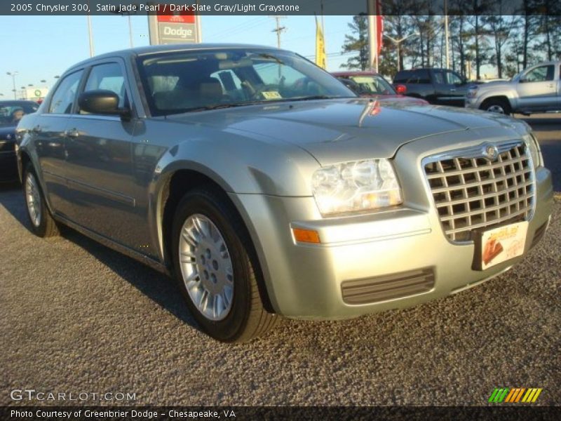 Satin Jade Pearl / Dark Slate Gray/Light Graystone 2005 Chrysler 300