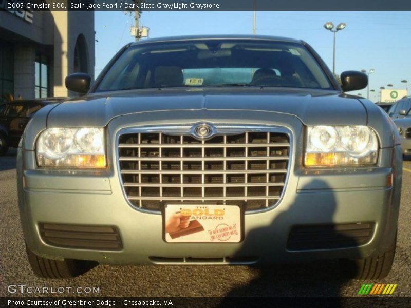 Satin Jade Pearl / Dark Slate Gray/Light Graystone 2005 Chrysler 300