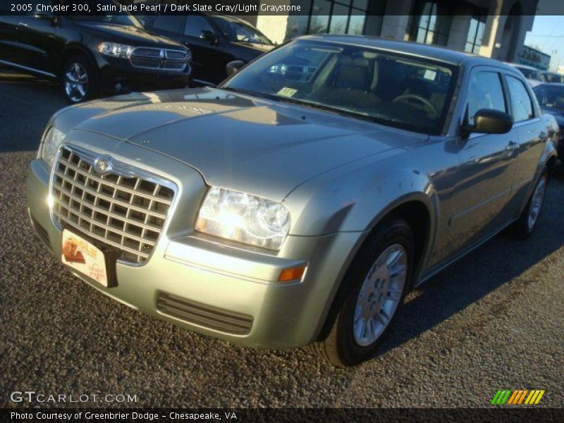 Satin Jade Pearl / Dark Slate Gray/Light Graystone 2005 Chrysler 300