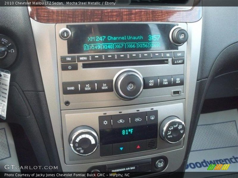 Mocha Steel Metallic / Ebony 2010 Chevrolet Malibu LTZ Sedan